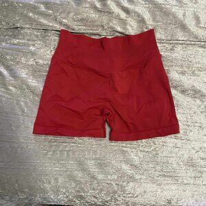 Voyjoy red butt enhancing shorts